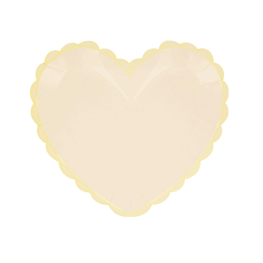 Pastel Heart Small Plates