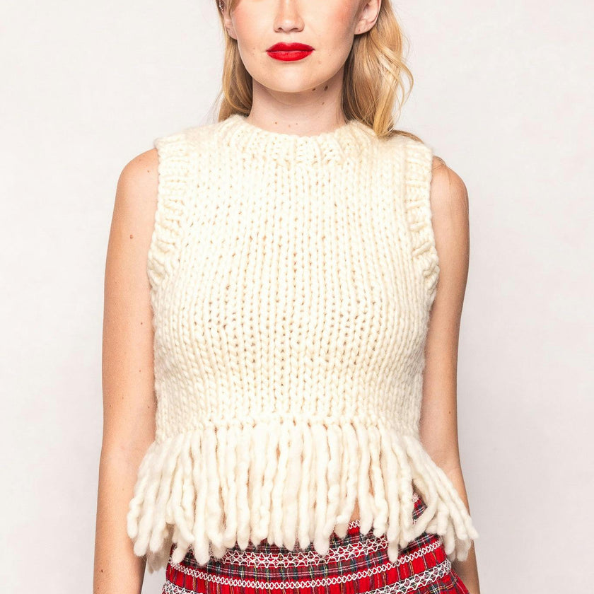 Gia Sweater in Cream