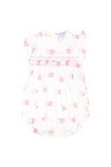 Sweetheart Woven Smocked Bubble