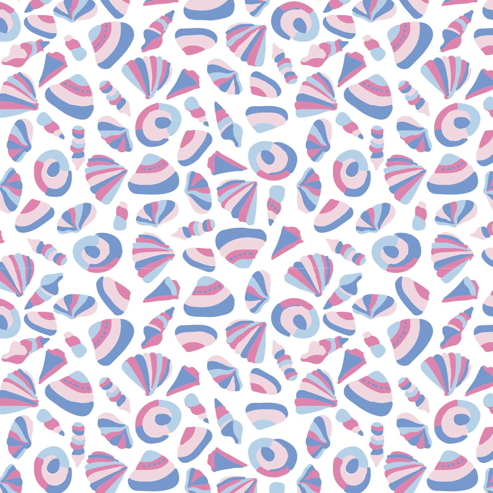 Eden Girls' Dress - Seashells on the Seashore