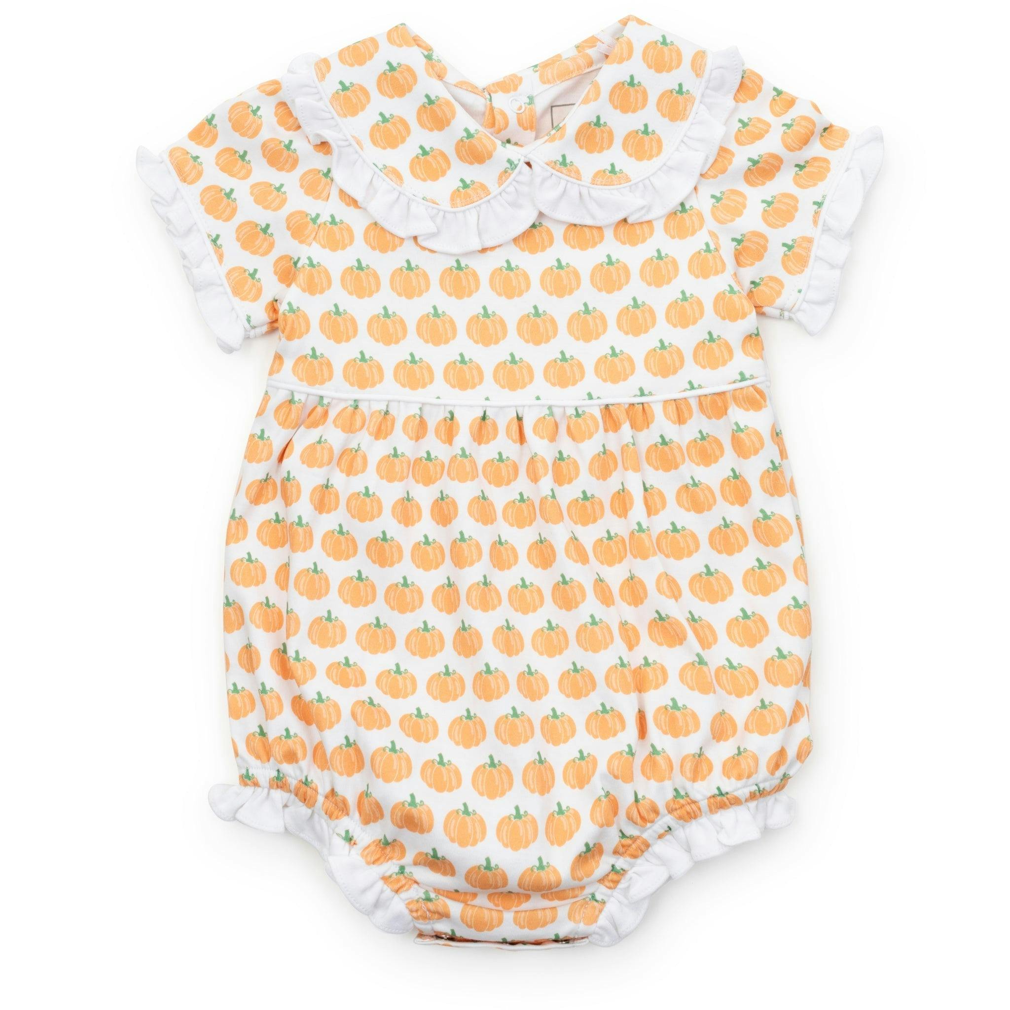 Council Girls' Pima Cotton Bubble Harvest Pumpkin