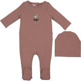 Ballerina Printed Footie
