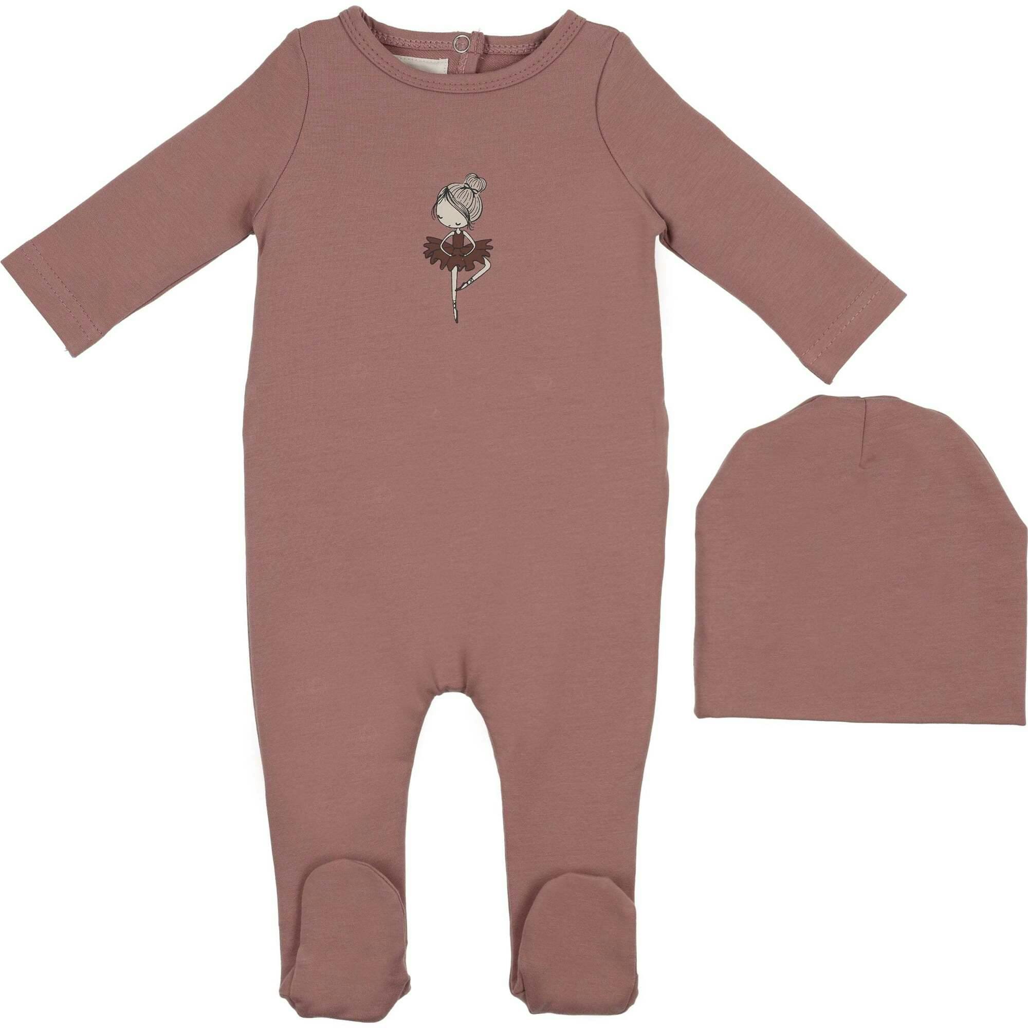 Ballerina Printed Footie