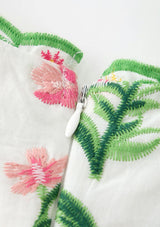 Kaylee Cotton Embroidered Mini Dress