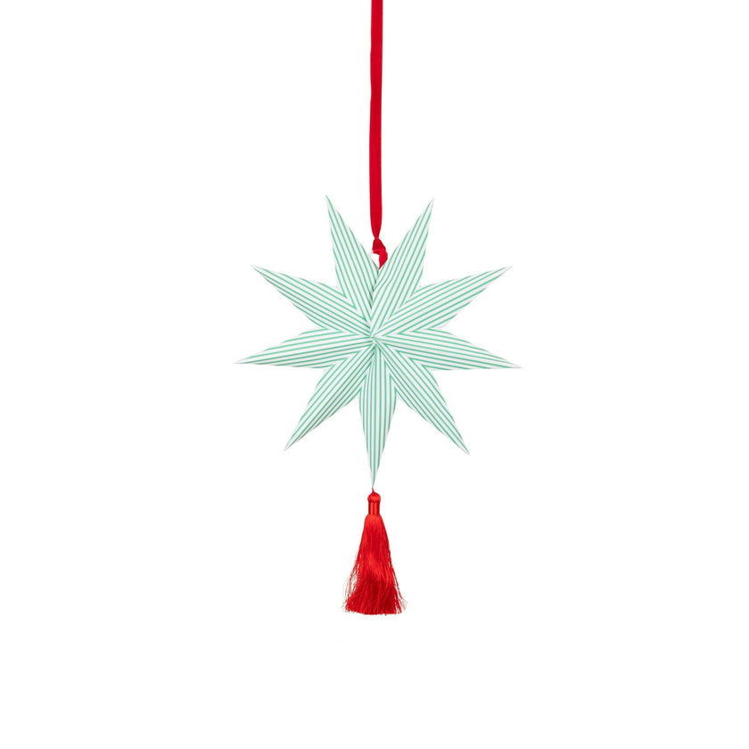 Stripe Star Decorations