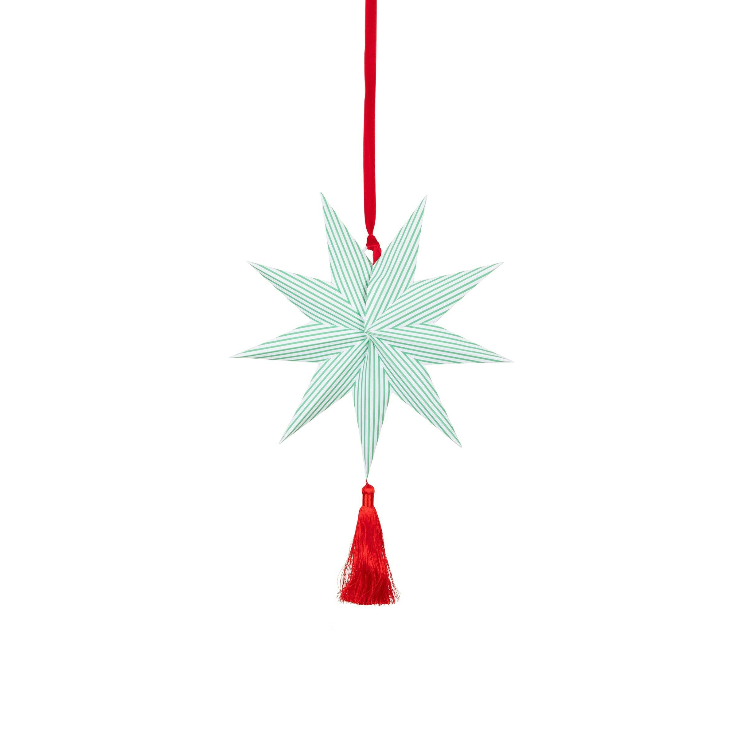 Stripe Star Decorations