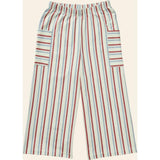 Stripe Mix Pocket Pants