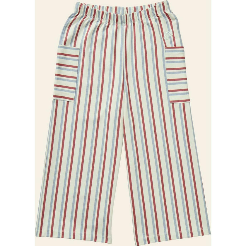 Stripe Mix Pocket Pants