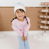 Powder Blue Flare Legging
