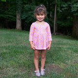 Candy Canes Christmas Long Sleeve Bubble Romper
