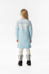 Knit Dress Light Blue