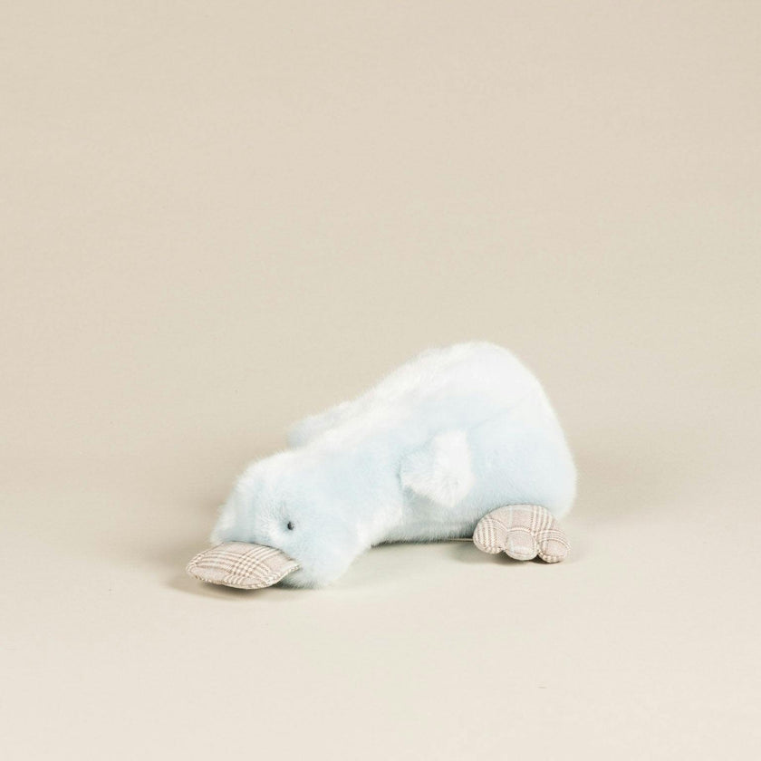 Aglae the Duck | Sky Blue | Scottish Print