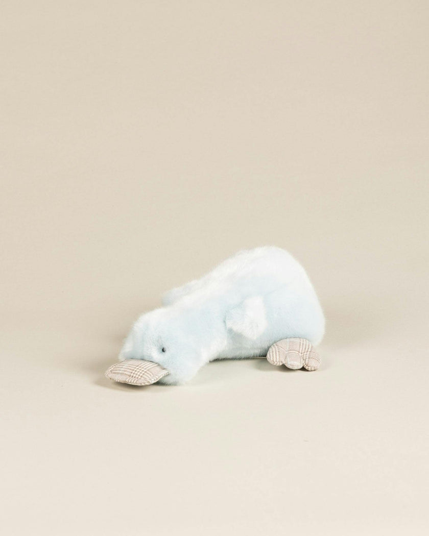 Aglae the Duck | Sky Blue | Scottish Print