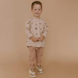 Organic Tee & Foldover Pants Set