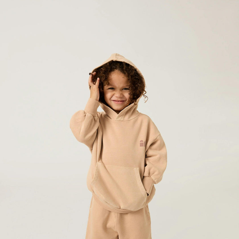 Little Locals Natural Dye Pullover in Latte