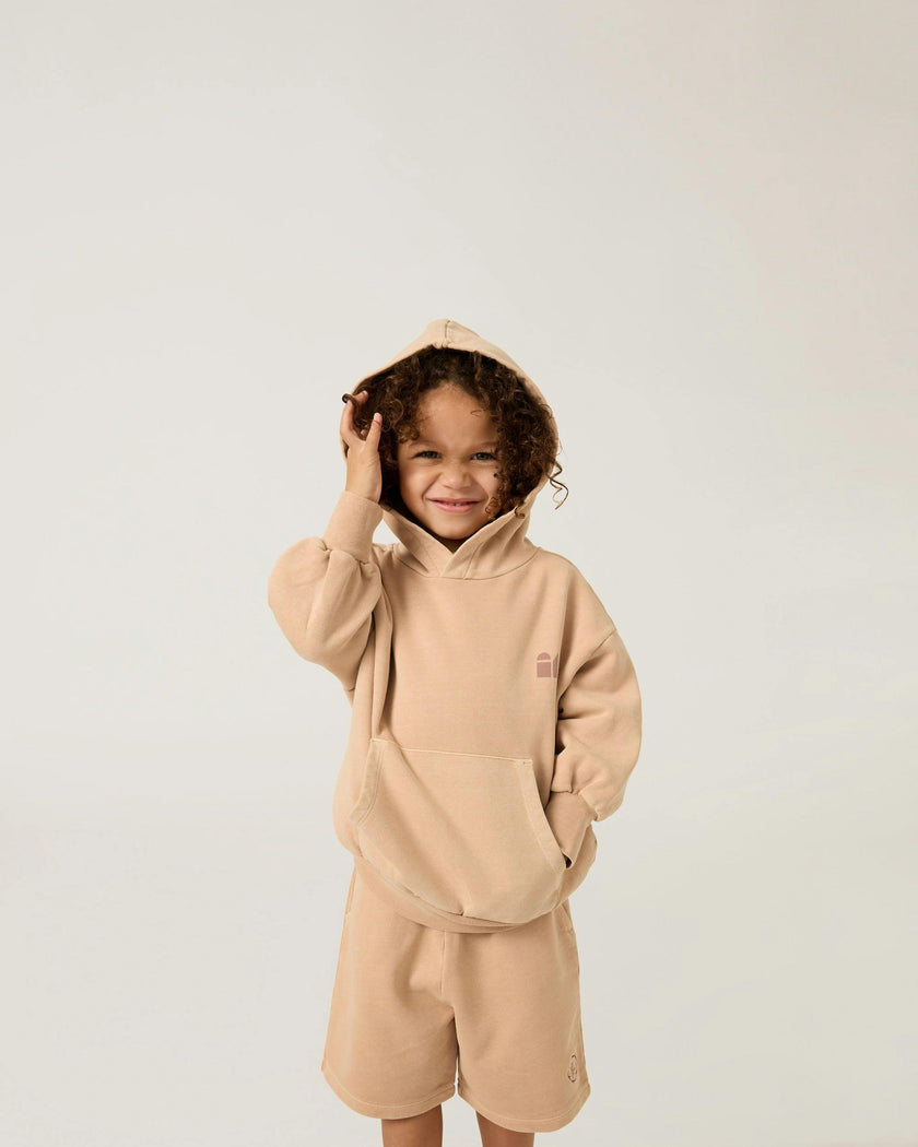 Little Locals Natural Dye Pullover in Latte