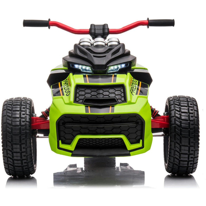 24V Freddo Spider 2 Seater Ride-On 3 Wheel Motorcycle