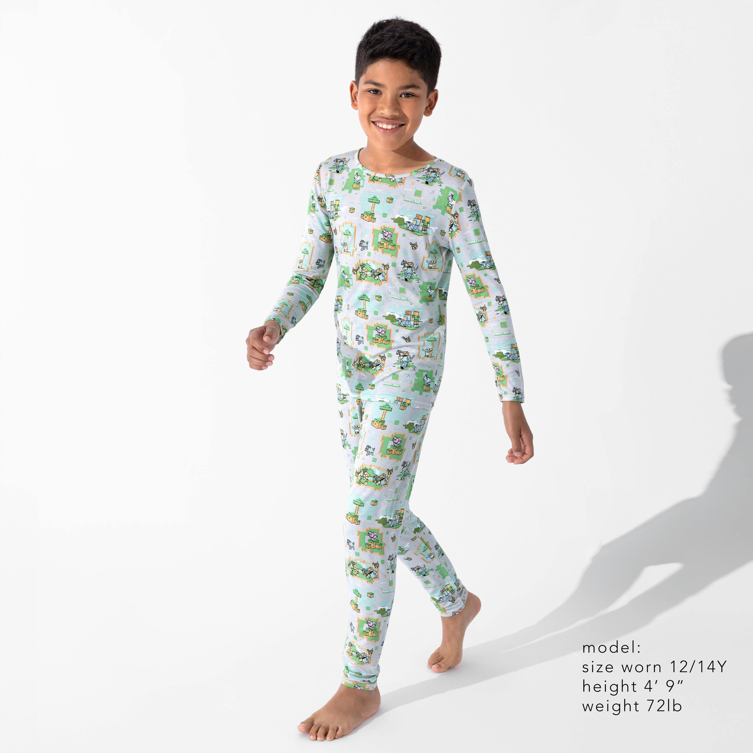 Minecraft Overworld Dreams Kids Pajamas