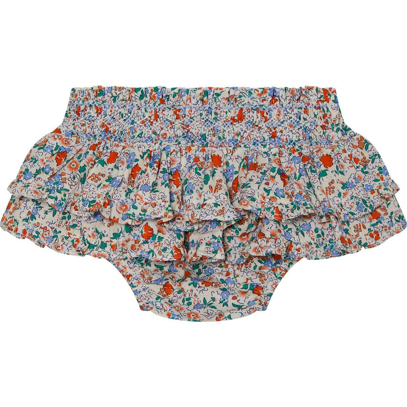 Hand-Smocked Baby Skort Bluebelle