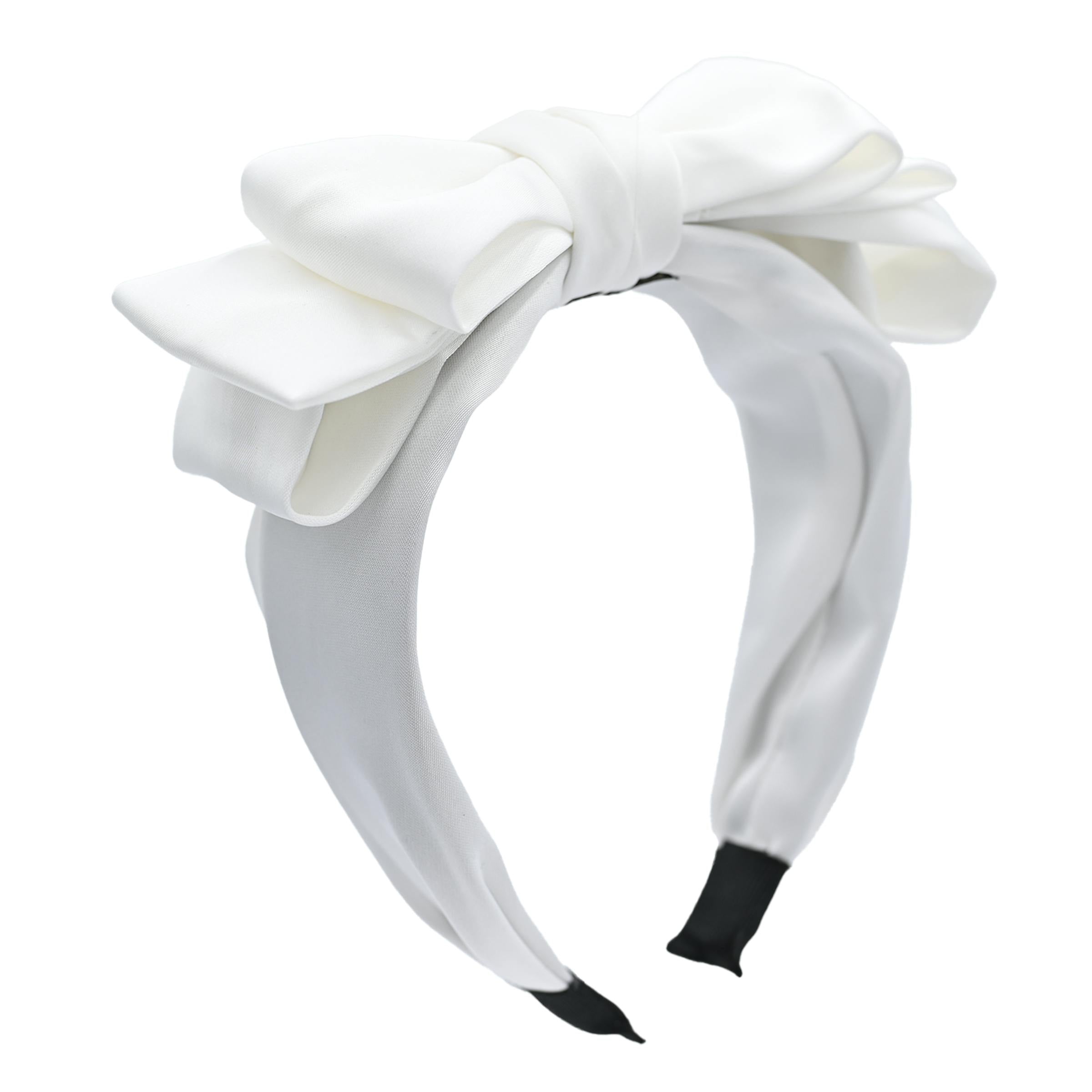 Multicolored Satin Ribbon Headband