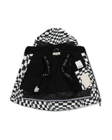 Two Piece Teknik Snowsuit White Checkered Print