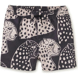 Mid-Length Swim Trunks, Black