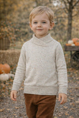 Shawl Collar Relaxed Fit Sweater