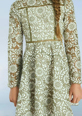 Primrose Embroidery Mini Dress