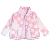 2T Vintage Quilt Jacket - Pink Ditsy Florals