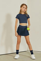 Parfum Pleat Tennis Skirt