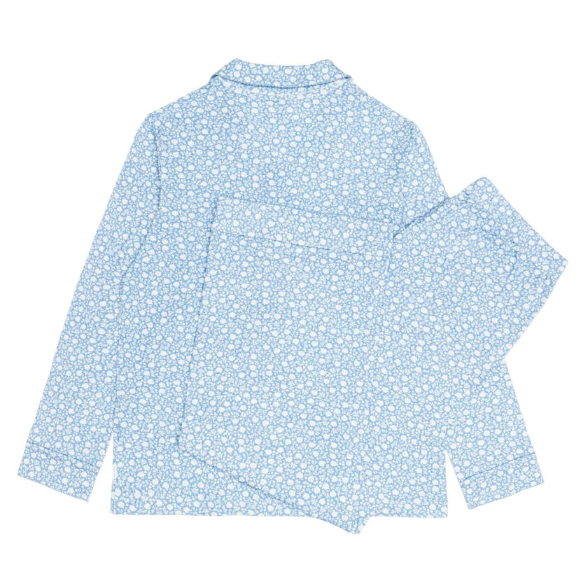 women's alpine fiore collared pima pajamas set