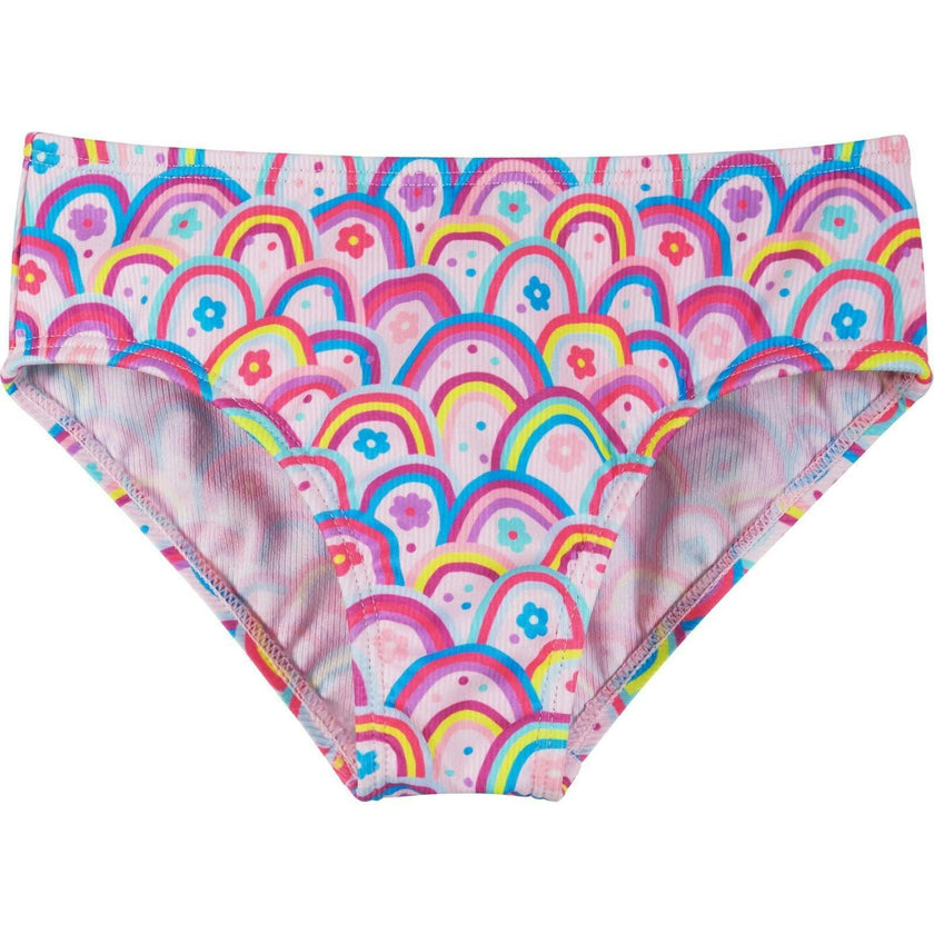 Rainbow Print Long Sleeve Rashguard Set