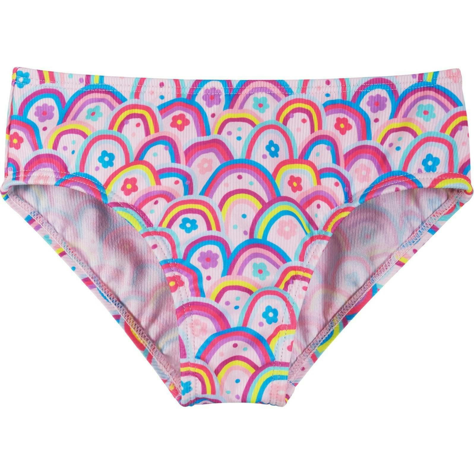 Rainbow Print Long Sleeve Rashguard Set