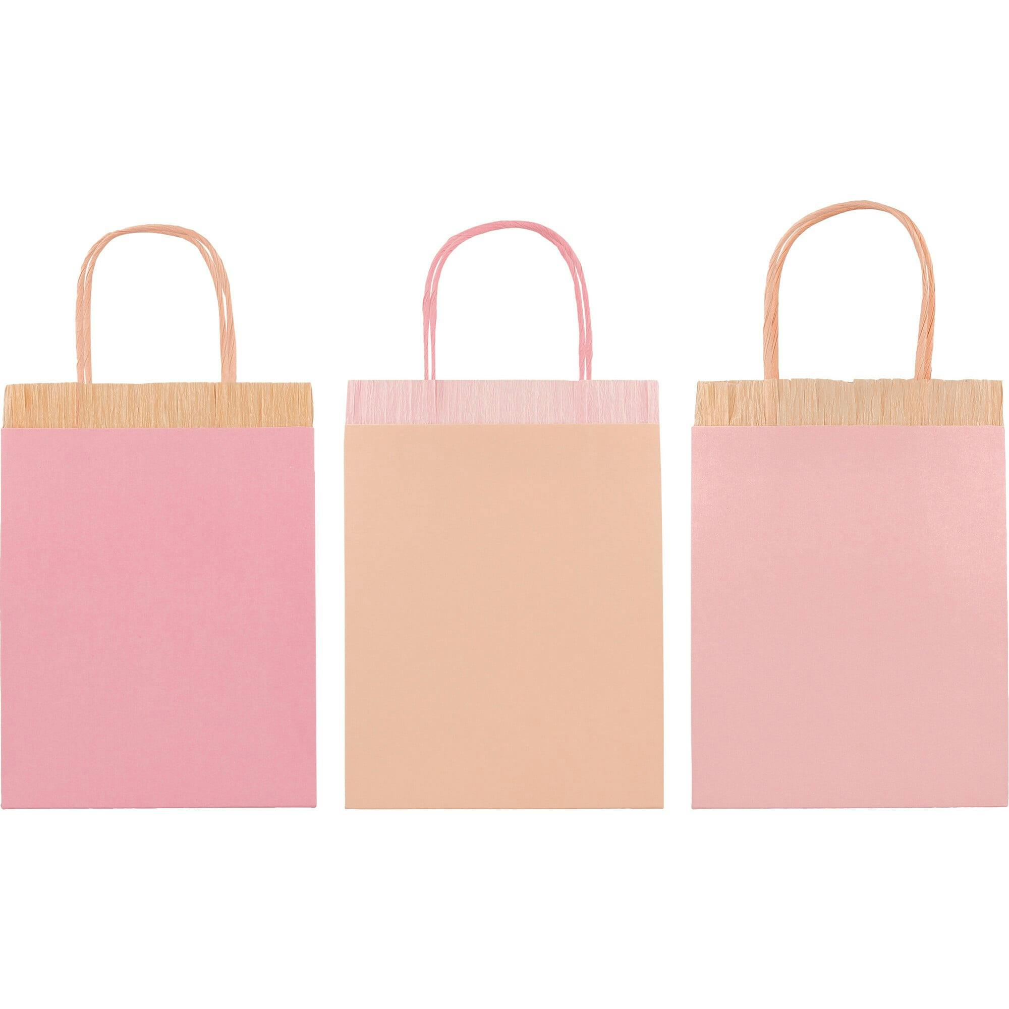 Pink Fringe Party Bags