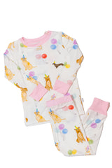 Birthday Party Dogs 2 Piece Pajama