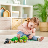 Pull-Along Family Wooden Toddler Toy