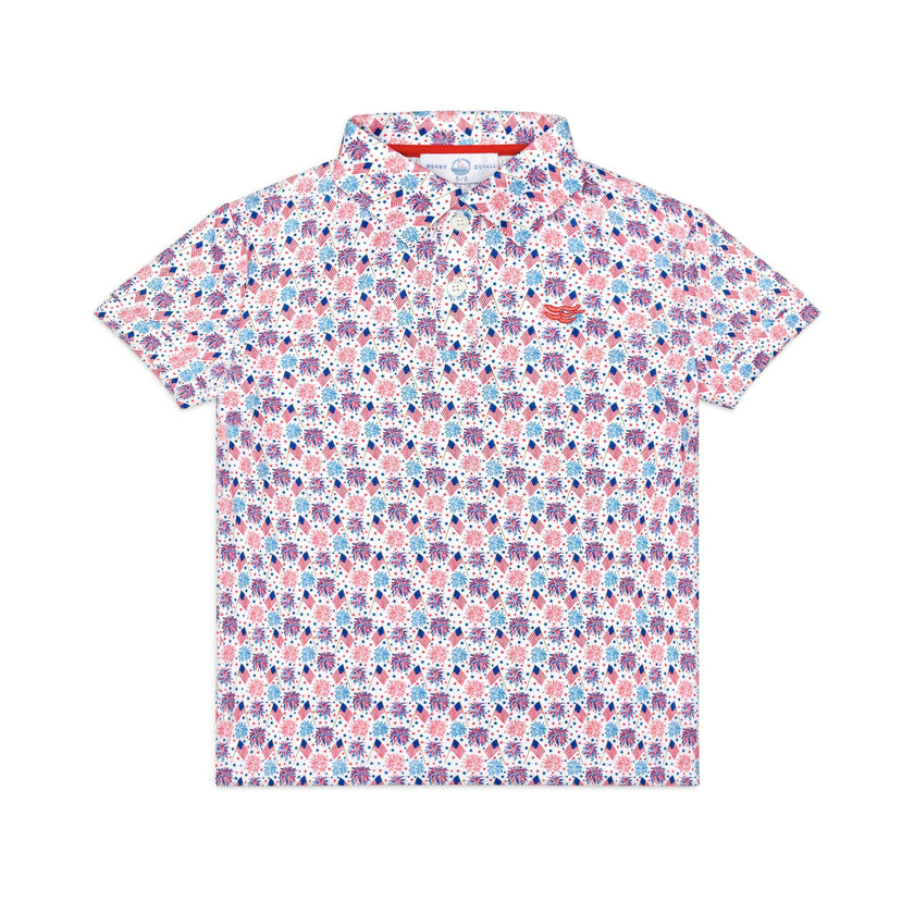 Match Point Polo in Classic Americana