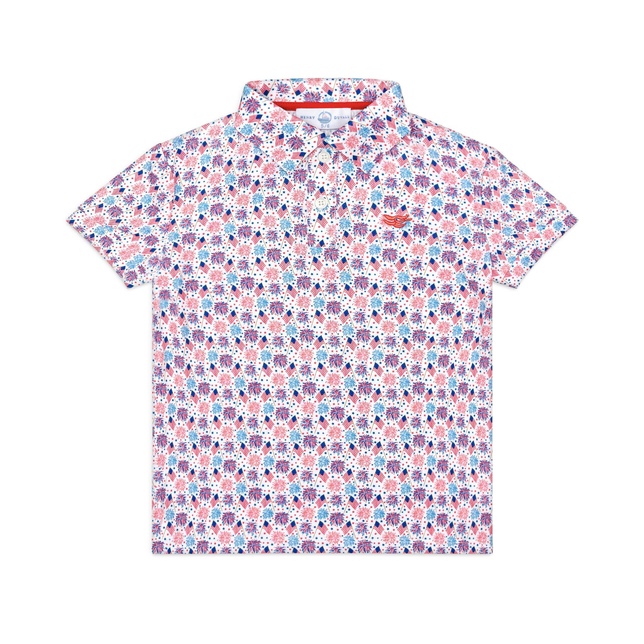 Match Point Polo in Classic Americana