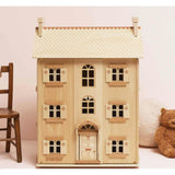 Grand Natural Wood Dolls House