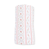 Marnie Rosebud Stripe - Swaddle Blanket