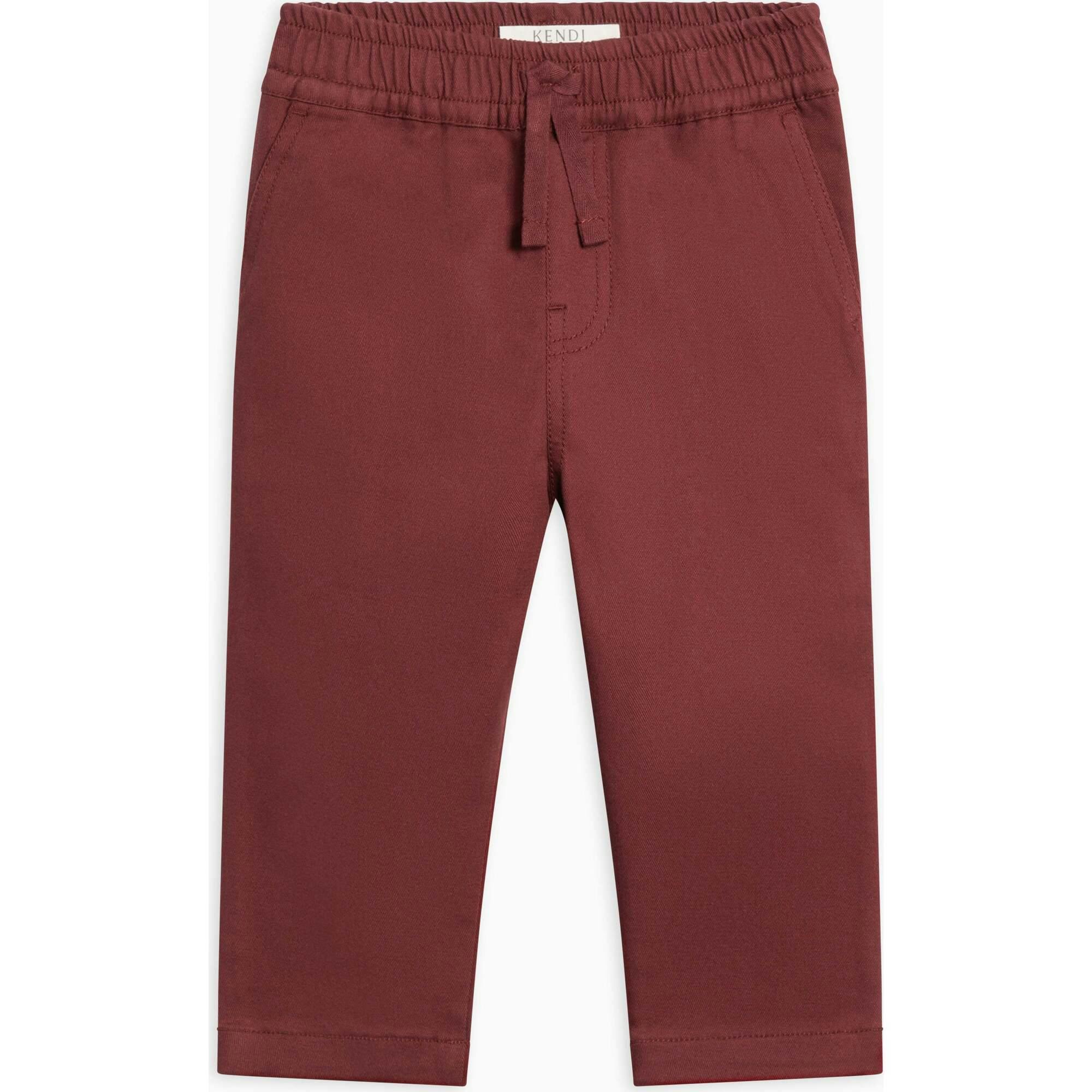 Grover Twill Pant - Cranberry