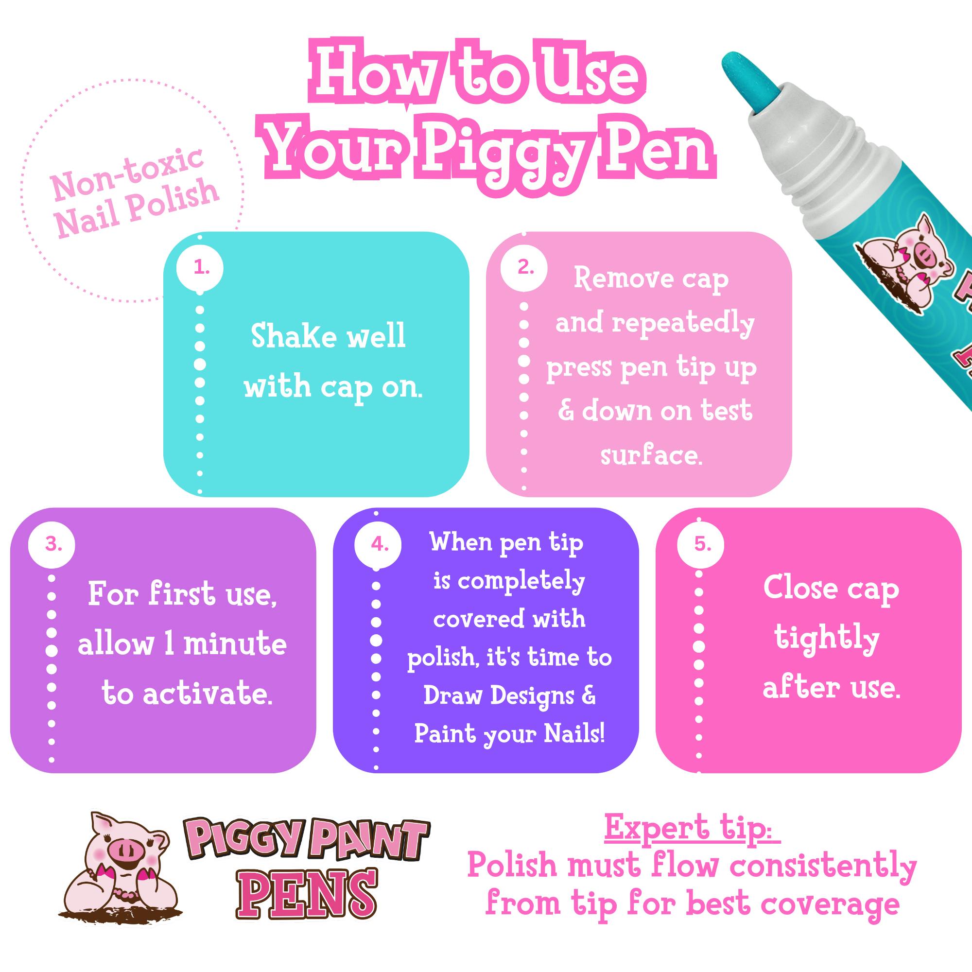 Pastel Pop 3-pack Piggy Pen Bundle