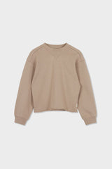 Organic Cotton Cropped Sweatshirt