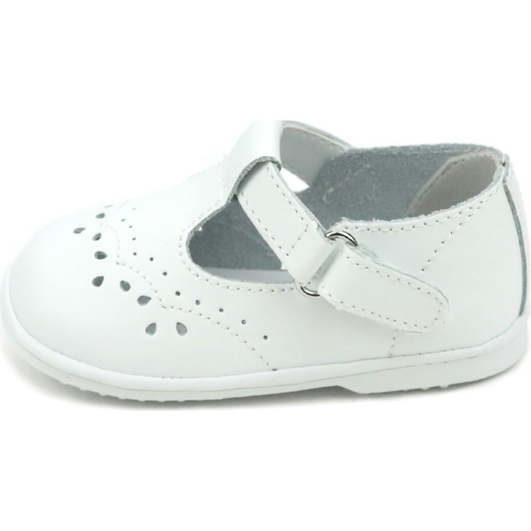 Birdie Leather T-Strap Mary Jane (Baby)