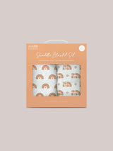 JuJuBe × Studio Oh! Printed Swaddle Blanket Sets