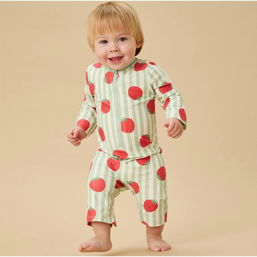 Strawberry One-Piece Rashguard