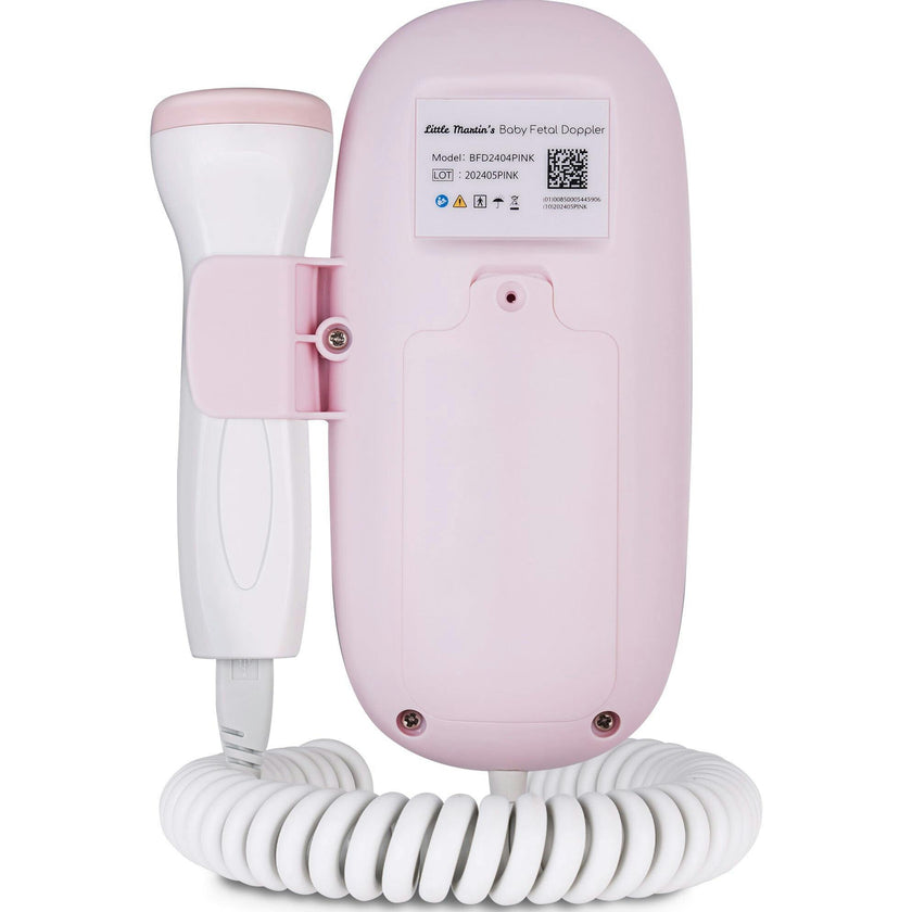 Portable Ultrasound Fetal Doppler: Pink