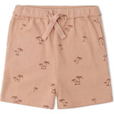 Organic Collar Tee & Shorts Set - Island Palm