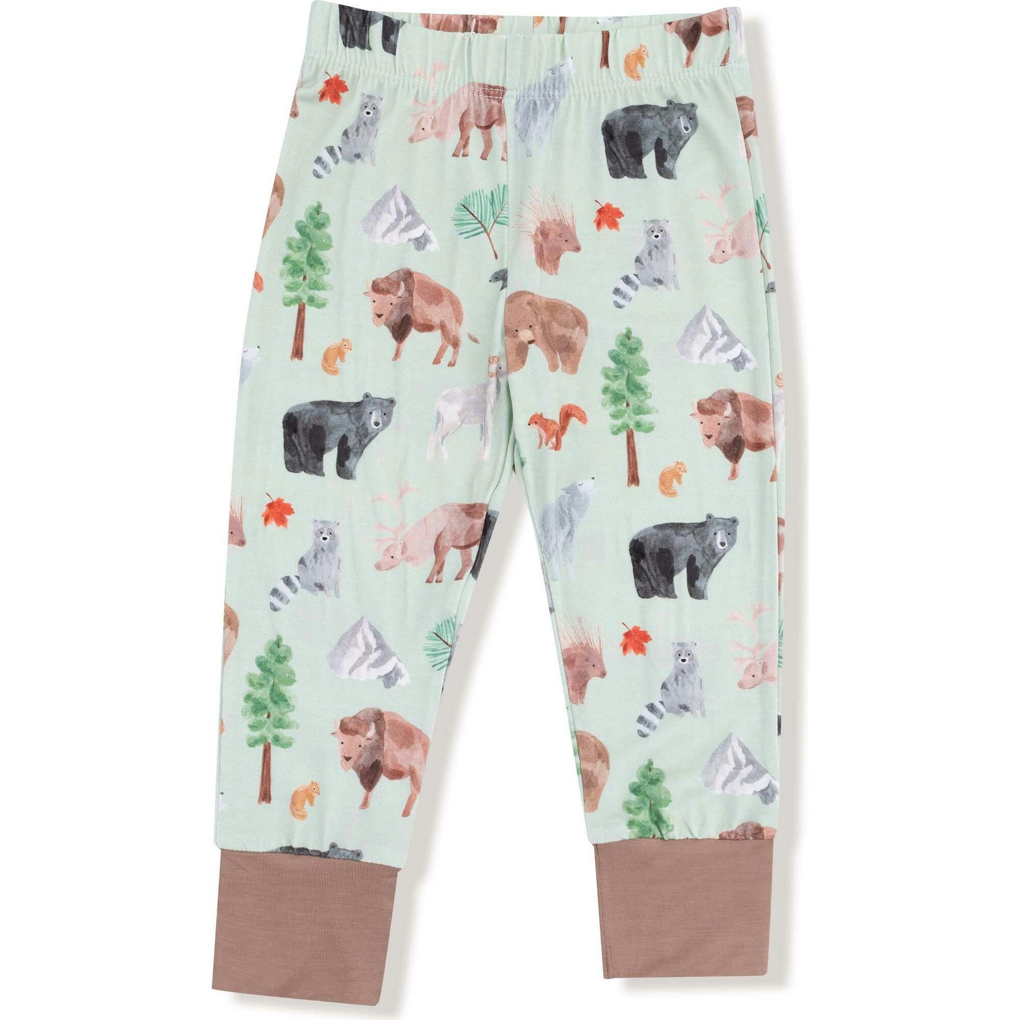 American Woodland Animals - Long Sleeve Loungewear Set