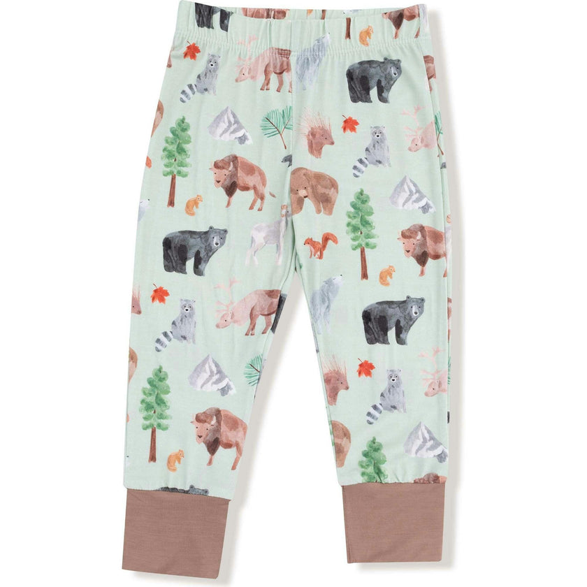 American Woodland Animals - Long Sleeve Loungewear Set